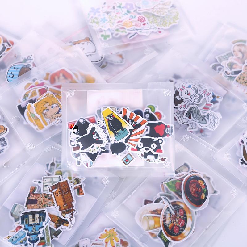 â‚¬290000 Sparen Cute Cartoon Korean Style Decorative Stickers Adhesive Stickers Scrapbooking DIY