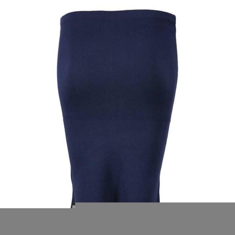 Ribbed Blue Skirt - Jurken & Rokken
