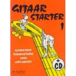 Cees Hartog - Gitaar Starter 1 of 2 met CD en Gratis Kado