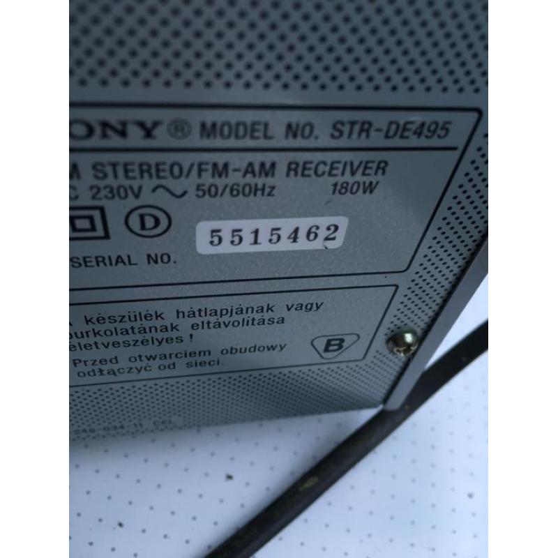 Sony STR-DE495 versterker