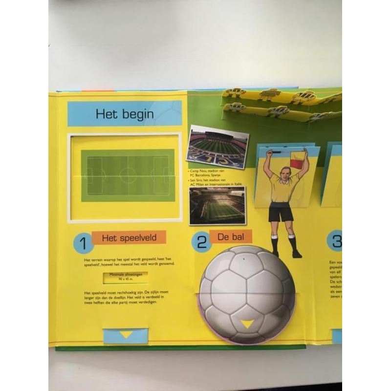 Spelregels van het voetbal - pop-up boek