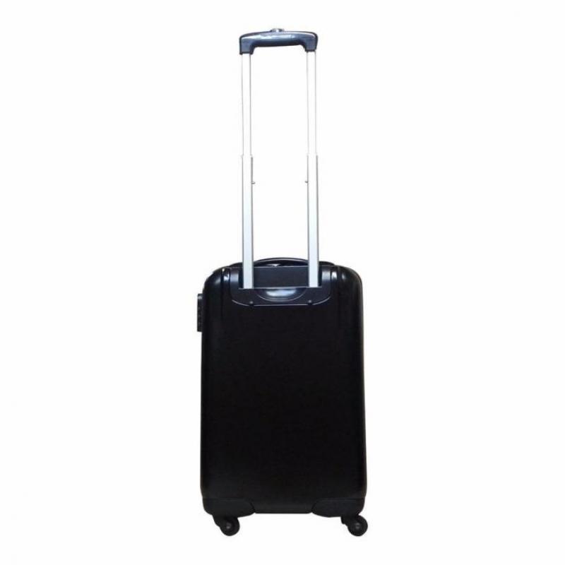 Castillo handbagage koffer Departures zwart 55 cm