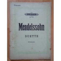 Mendelssohn - 19 Duetten voor zang en piano