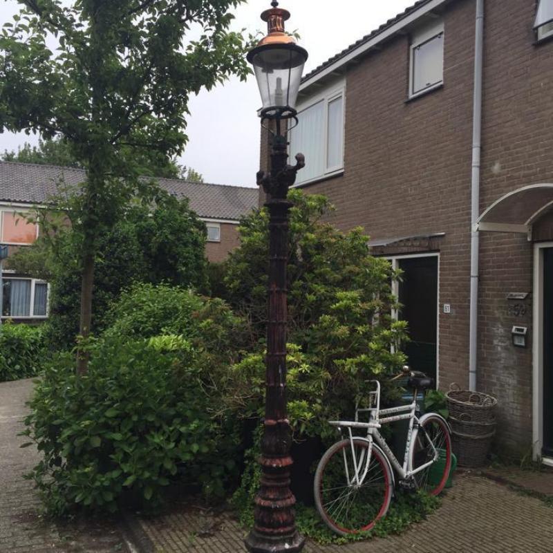 Oude straat lantaarn
