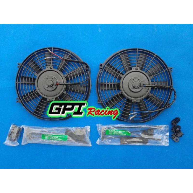 2*10" electric radiator thermo fan COMBO/CORSA/PUNTO GT