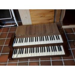 Houten kerkorgel klavieren voor pijporgel of Hauptwerk
