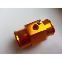 Adapter (32mm - oranje) tbv watertemperatuur + slangklemmen