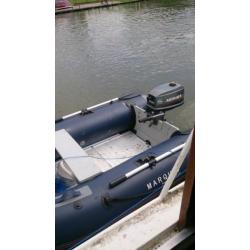 rubberboot met marine 4 pk
