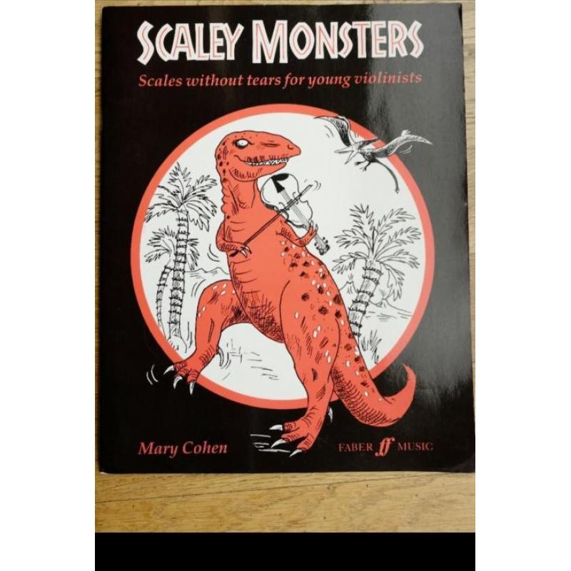 Scaley Monsters, muziekboek viool