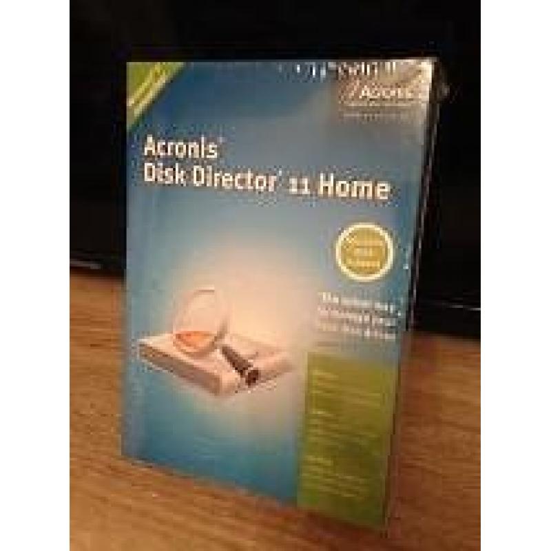 Acronis Disk Director 11 nieuw
