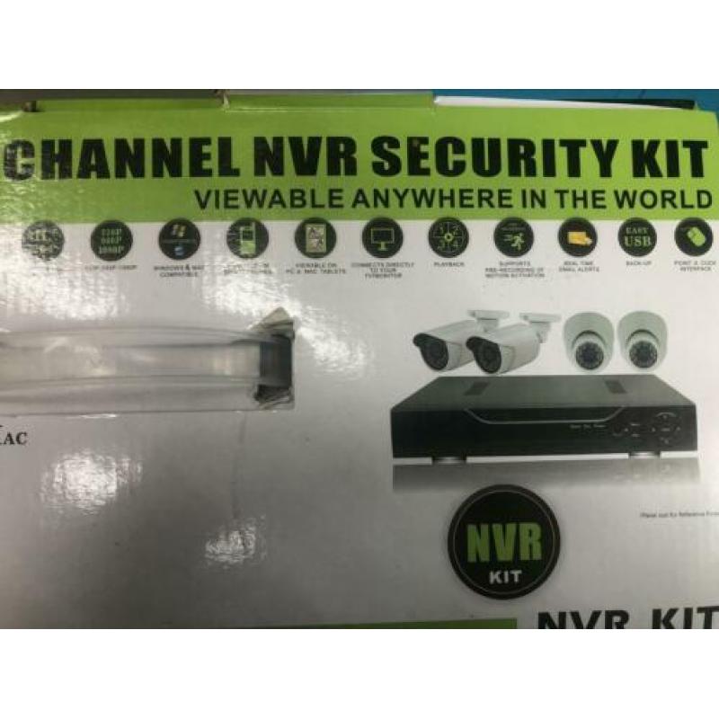 NVR Beveiligings set