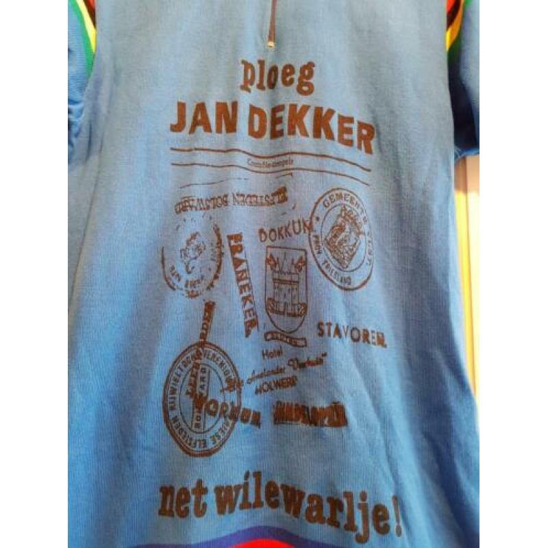 Wollen shirt ploeg Jan Dekkers, Alex Sport maat M.