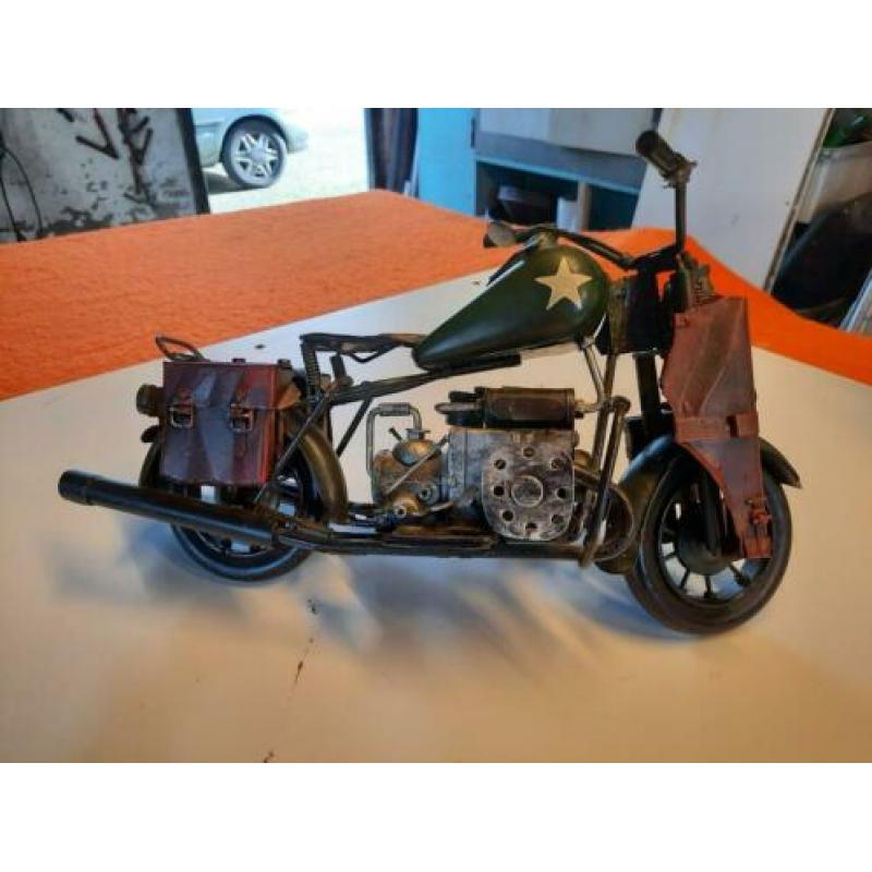 Deco vintage indiaan motor