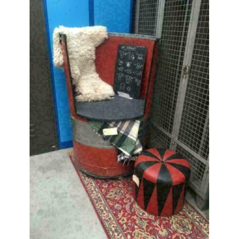 Inudstriele stoel / ton stoel / upcycle