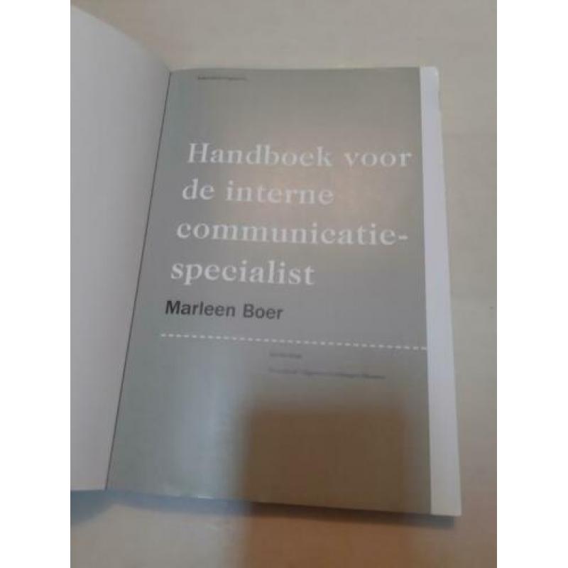 Handboek voor de interne communicatiespecialist9789001205065
