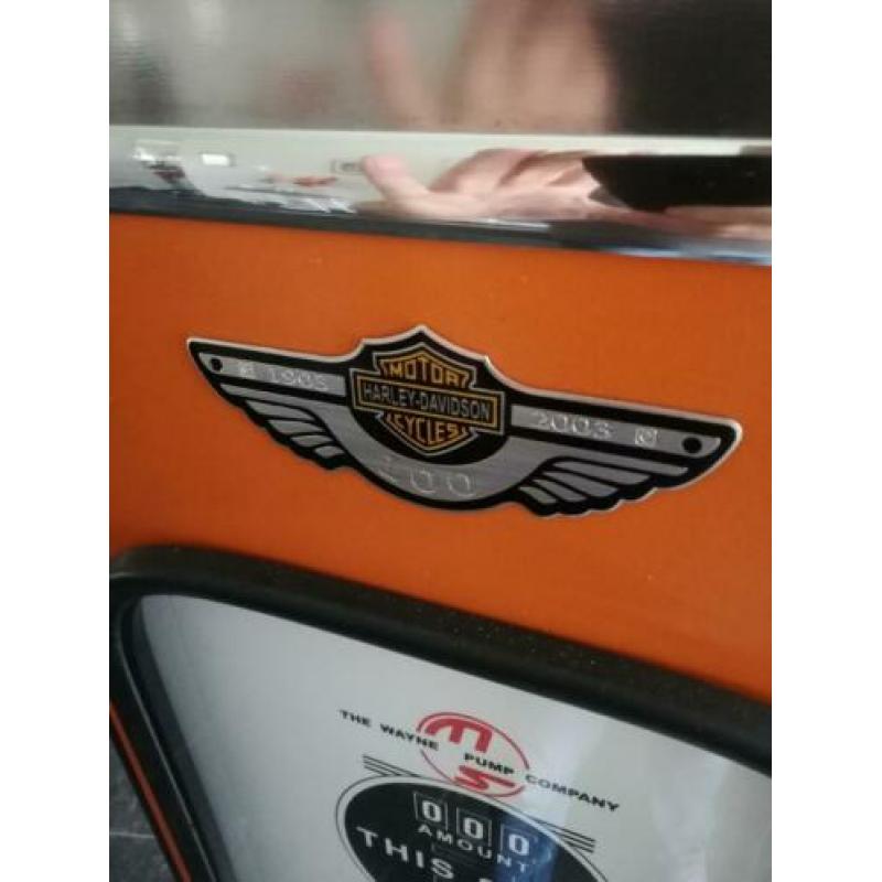 Harley-Davidson benzinepomp mancave retro vintage
