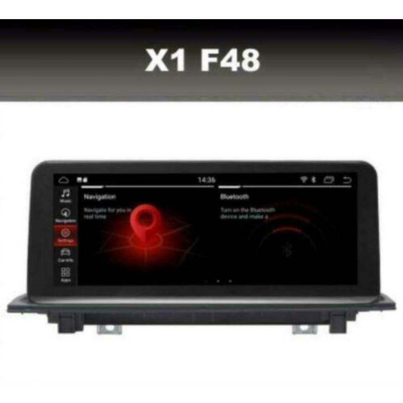 BMW X1 F48 navigatie android 9.0 wifi dab+ carplay octacore