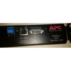 APC netbotz 200 – Rack monitor incl 2 sensoren