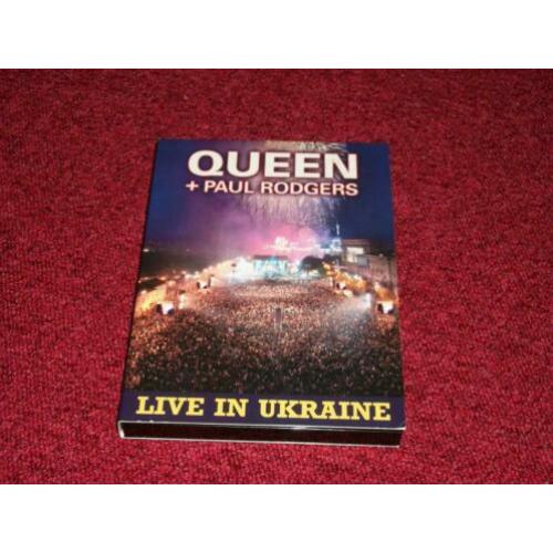 QUEEN + Paul Rodgers - Live in Ukraine - DVD + 2-CD