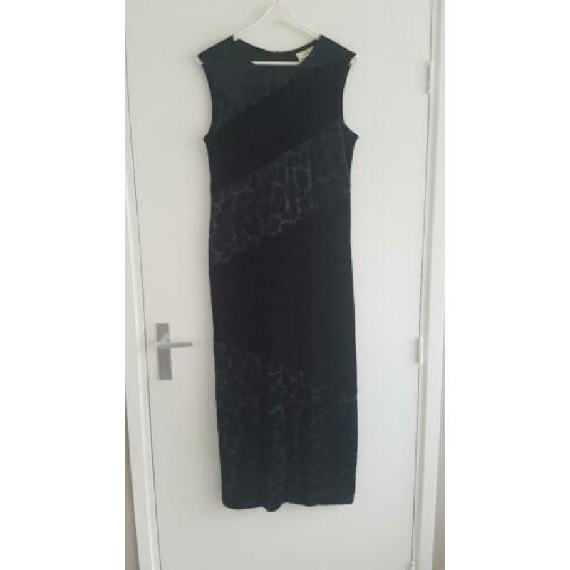 Prachtige feestelijke zwarte jurk van joseph ribkoff maat 42