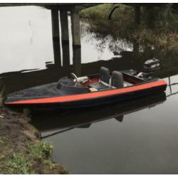 Spitfire speedboot met 4 pk mercury 2 takt en trailer