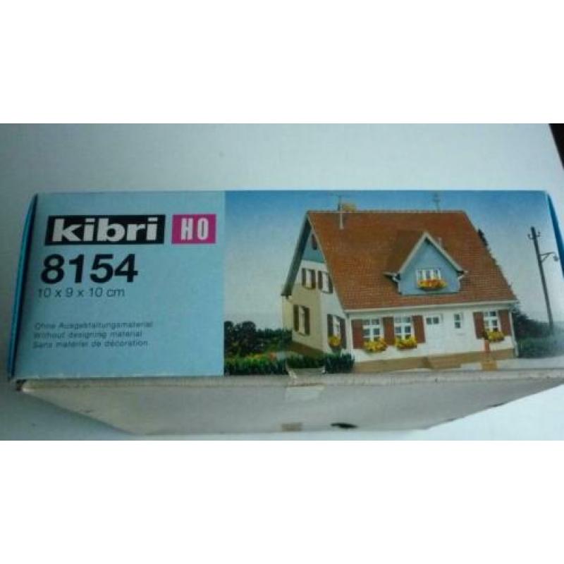 Kibri H0 8154 vrijstaande woning met dakkapel in ovp