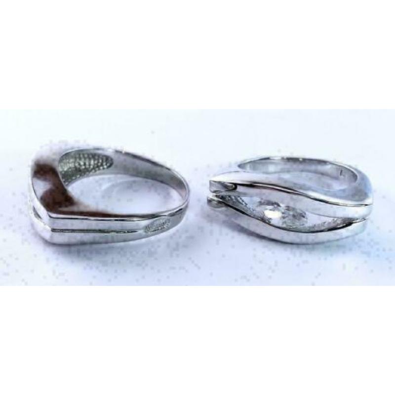 Exclusieve MELANO ring echt zilver (-65%)~ 54300