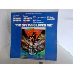 1977 Vinyl Soundtrack James Bond. The Spy Who Loved Me.