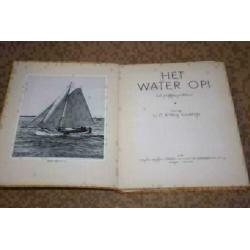 Plaatjesalbum Het water op - Droste 1938 !!