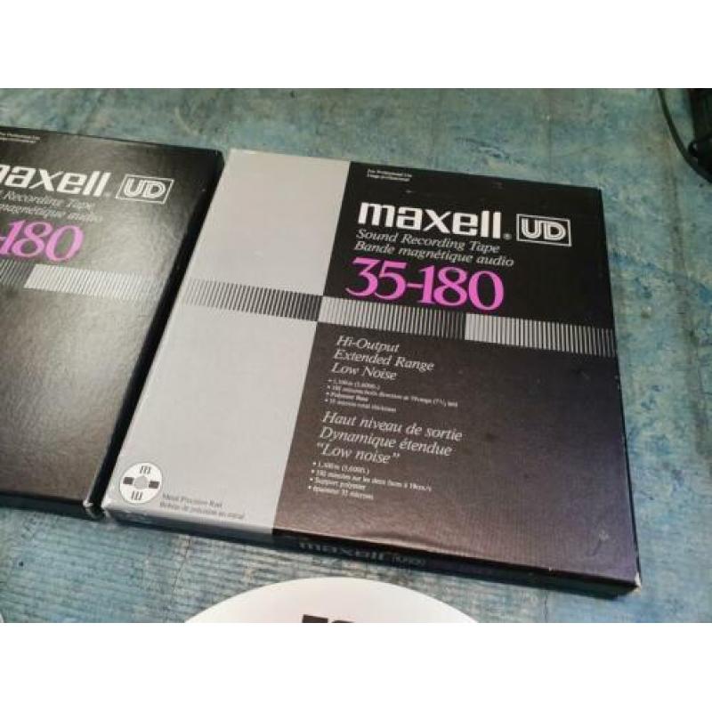 MAXELL UD 35-180 bandrecorder banden in gave staat