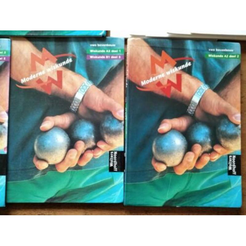 Schoolboeken Modernde Wiskunda VWO 2, 3, A1, A2 en B1
