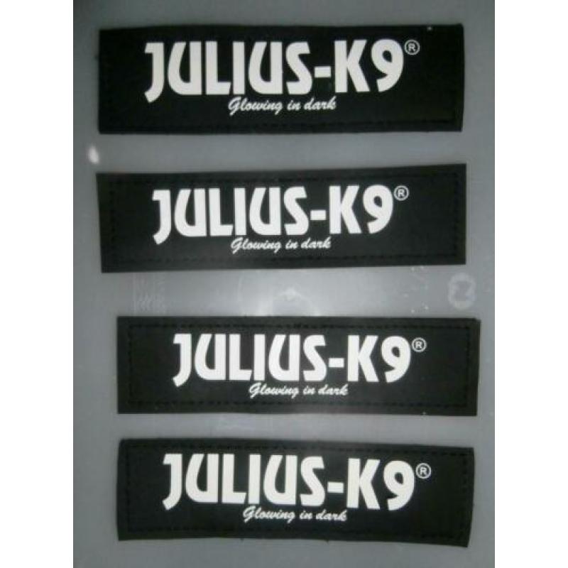 K9 Julius tuig labels 3 sets 14x3 incl. verzenden