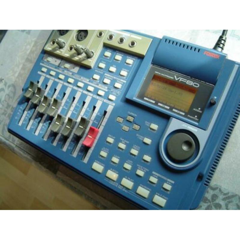 fostex vf 80 digital recorder portastudio
