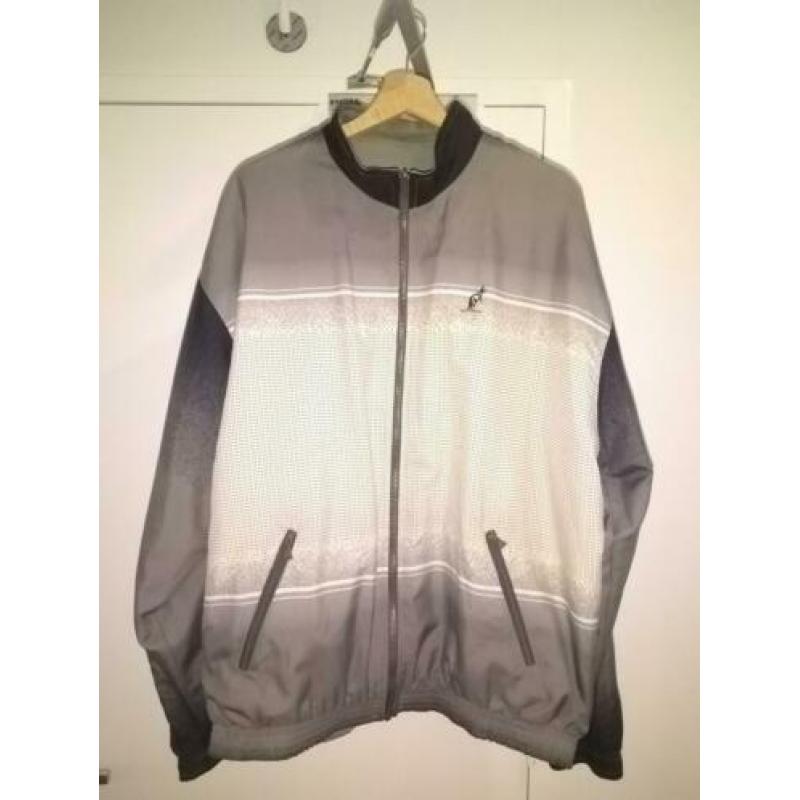 Australian jacket dubbelzijdig grijs/grijswit 90s