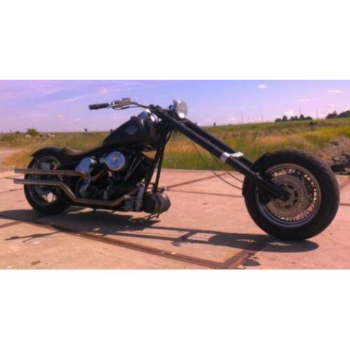 Harley Davidson eigenbouw chopper