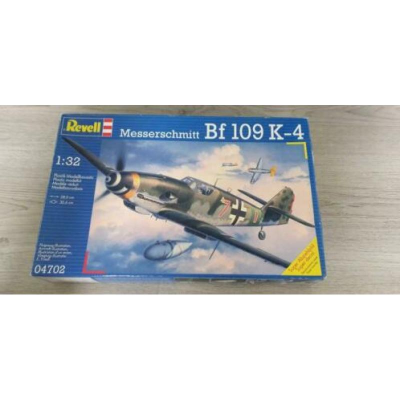 Revell Hasegawa 1/32 Messerschmitt Bf-109 K4 met Big Ed set