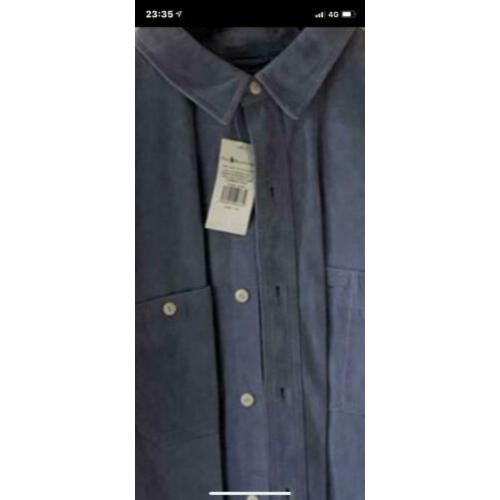 Ralph Lauren - Suède shirt jacket - KINGSTON XXL - New