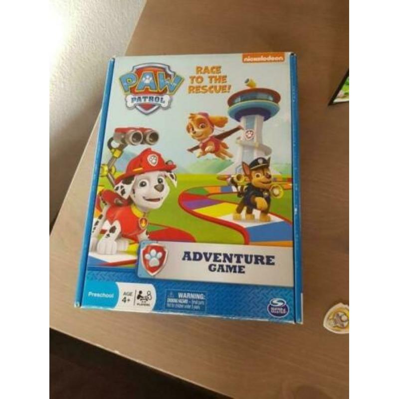 Paw patrol speelgoed adventure game bordspel