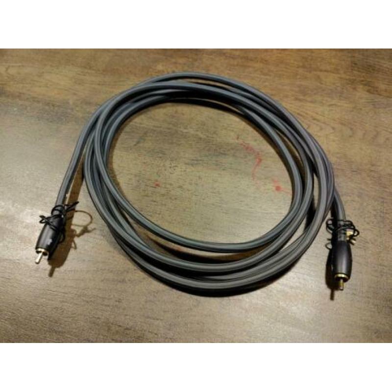 Audioquest sub-a subwoofer kabel 3 meter