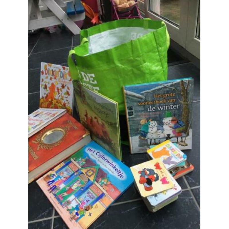 Verzameling boeken voor kids van 0-5 jaar