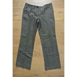 sutherland dames broek pantalon 42 grijs tweed