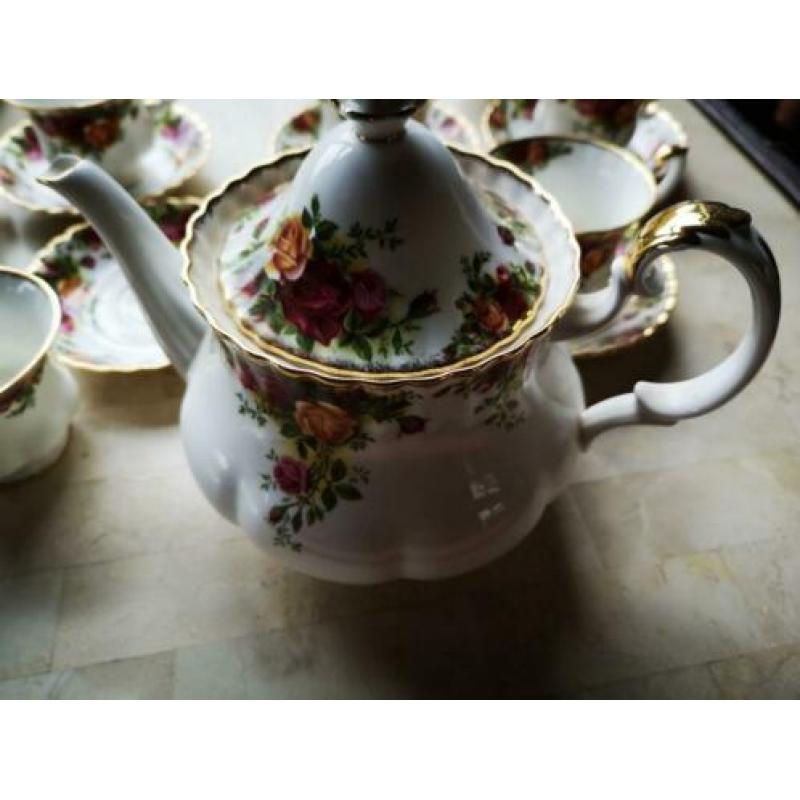 Royal Albert Theeservies (country Rose)