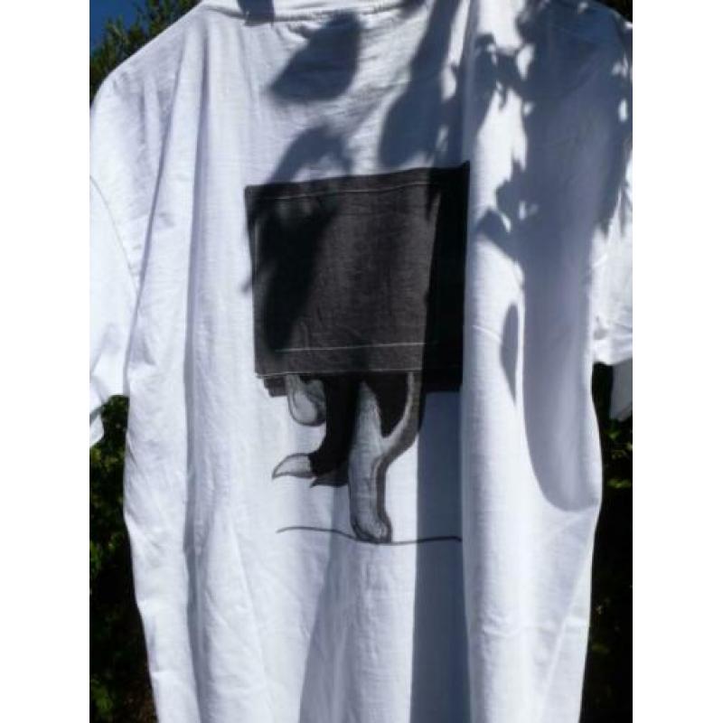 Nieuw Zwart Wit Felix T-Shirt " Buitenbeentje " Maat L