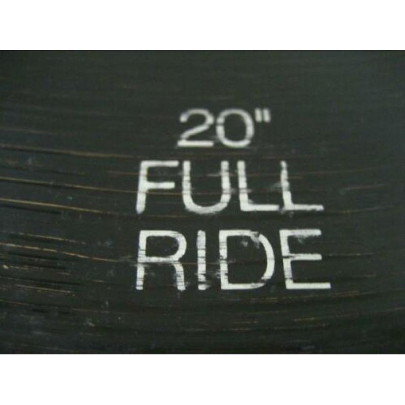 Paiste Vision 20" Full Ride (Terry Bozzio signature/ black)