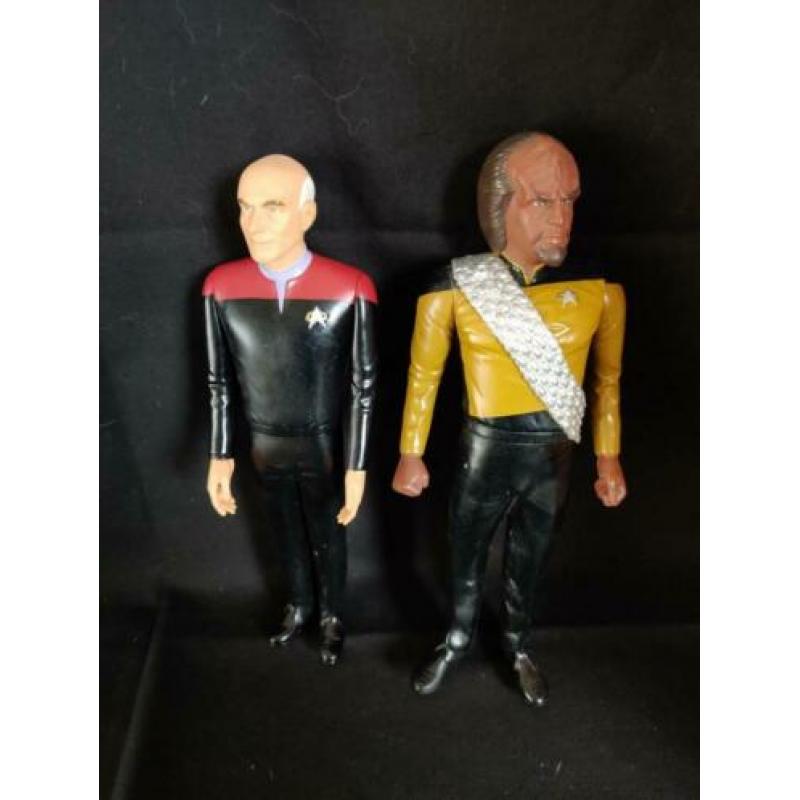 Star Trek: The Next Generation Picard en Worf pop - 1994