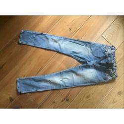 Super skinny fit spijkerbroek jeans H&M maat 152