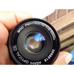 Lens smc pentax m 50 mm