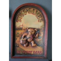 Wandbord Toys & Games, Teddy Bear