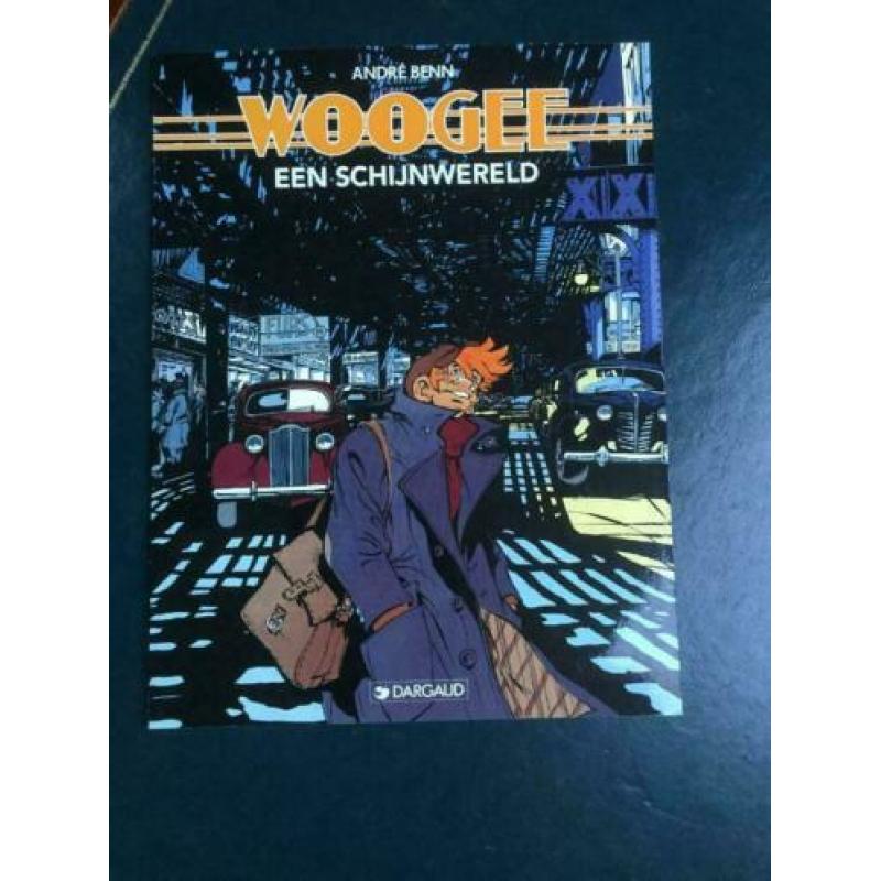 WOOGEE Een Schijnwereld door André Benn 1e druk 1992