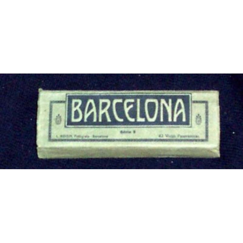 Barcelona ~ Snapshots ~ Leporello ~ 42 Vistas ~ Roisin ~1910